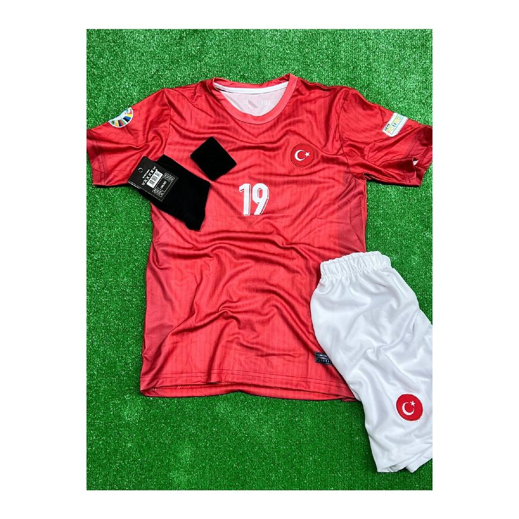 Kenan Yldzz Trkiye Euro 2024 Kids Jersey Set Of 4 (red) 4870