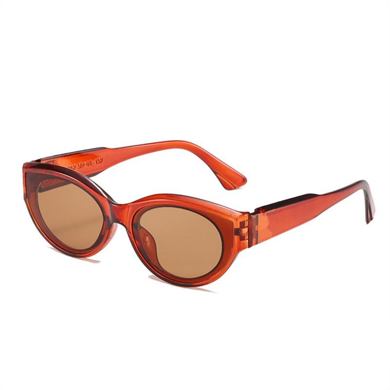 

JYL TS Fashion Sunglasses Small Frame Style For Street Shooting 18062 A-1005 абрикосовий