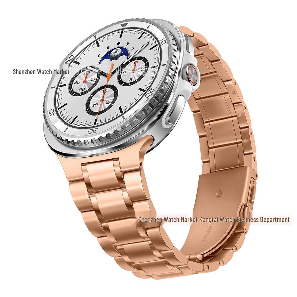 Samsung Watch8 Classic Pulseira de Aço de Cinco Elos