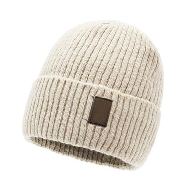 Men's And Women's Knitted Hats For And Winter Cold Plus Velvet Hats Fashionable Wool Hats Outdoor Sports Pullover Hats