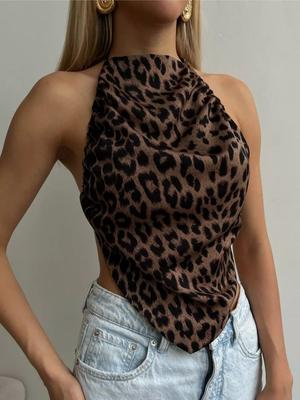 Women's Neck Bellyband Irregular Sexy Backless Body Shaping Sling