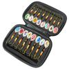 16Pcs Fishing Spoons Lures Sequins Baits Casting Fishing Lures Baits Fishing Lures Spinner Baits Metal Spoon Fish Lures