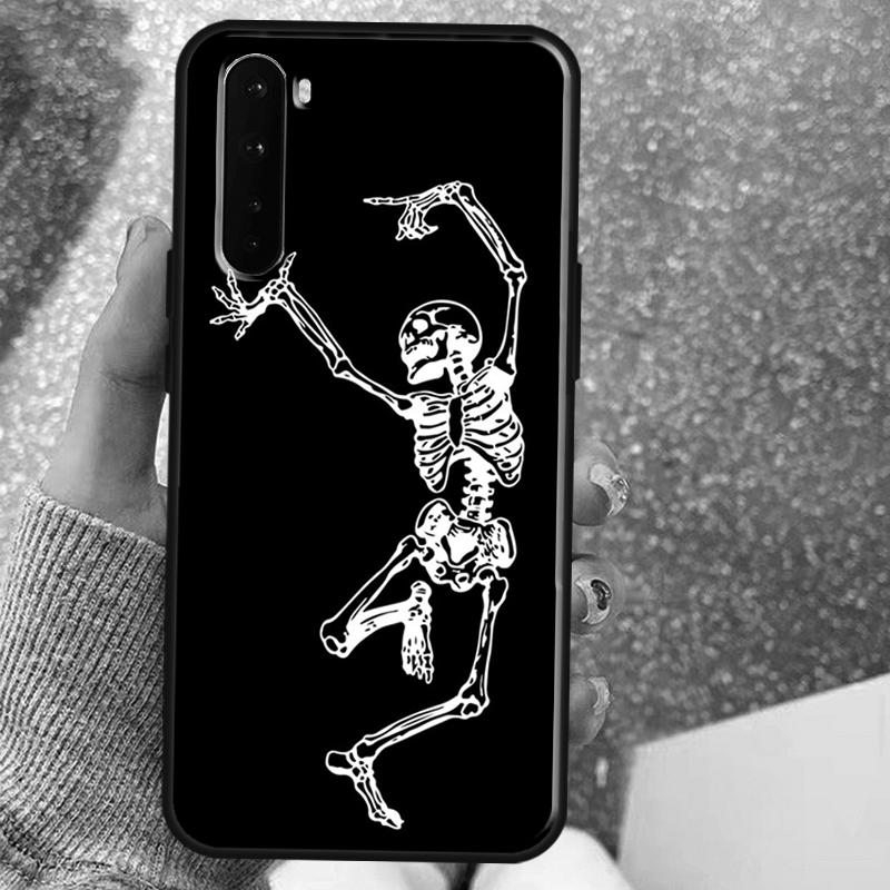 Gothic Fashion Skull Case For OnePlus 15 13 12 11 10 10R 12R 13R 15R 13T 10T 8T Nord 5 CE 2 3 4 Lite N20 N30 Coque