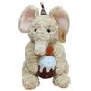 Chapéu de Aniversário Fofo Elefante de Pelúcia para Bolo Presente para Crianças Celebração de Aniversário de Natal