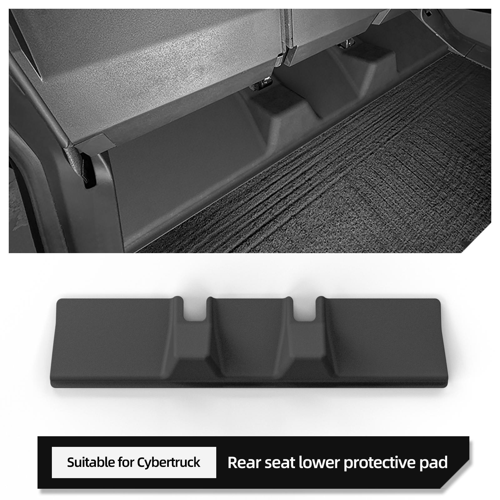 

for Tesla Cybertruck 2026 2026 Rear Seat Lower Protective Pad Car Interior Accessories Rear Row Under The Seat Anti-kick Pad