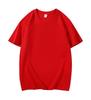 100% Pure Cotton Heavyweight 250g Solid Color Round Neck Casual Short Sleeve T-shirt