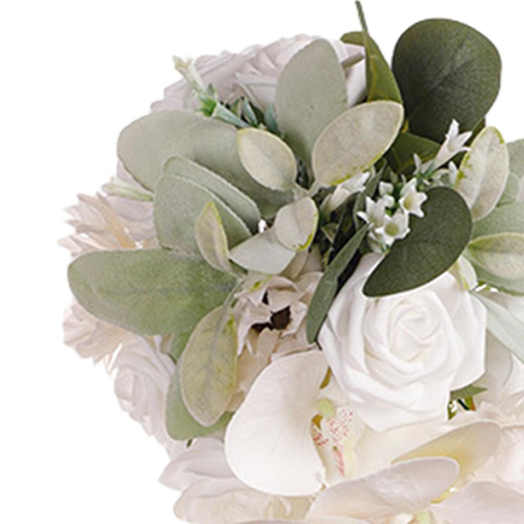 Bridal Bouquet Romantic Artificial Flowers for Valentine’s Day Party Wedding R