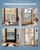VEVOR RV Screen Door Protector, 800x723.9 mm Door Grille, Easy to Install and Disassemble, Reinforced Breathable Protective Mesh