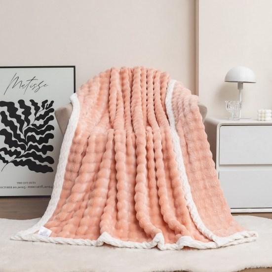 Letní přikrývka Couch Fleecová přikrývka Jednobarevné provedení Šetrné k pokožce Prodyšné Odolné prošívání Pratelná přikrývka na povlečení