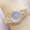 BEE SISTER BS Women Watch Famous Luxury Brands Diamond Ladies Wrist Watches Female Small Wristwatch Rose Gold Watch