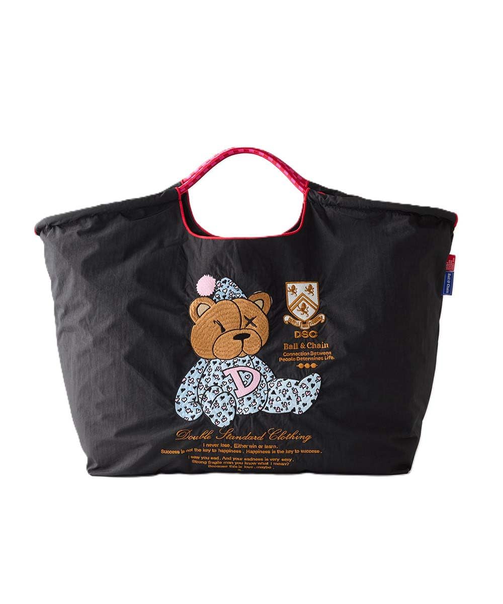 

Standard Baby Bear Shopping Bag Black F [Double Clothing] Ball&Chain 0400-000-251 чорний