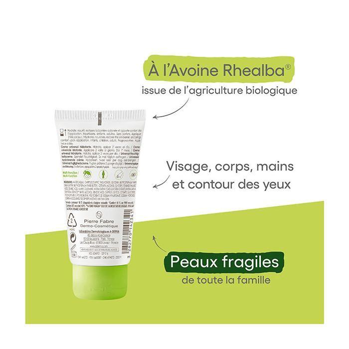 A-Derma Les Indispensables Crème Universelle Hydratante 50ml