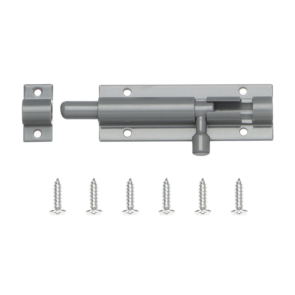 2/3/4/5/6/8inch Black Silver Barrel Bolt Aluminum Alloy Door Latch Hardware for Gate Safety Door Bolt Latch Lock Home Hardware