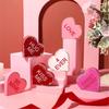 Modern Design Heart Craft Ornament Set Portable Foam Board Ideal for Home Office and Festival Event Decors