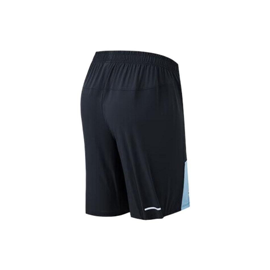 Anta Running Series Logo Mid-Waist Straight-Leg Casual Shorts Men Bottoms Sky-Smoke-Blue 152325505-1