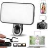 Portable Mini Selfie Fill Light 3 Color Modes Adjustable Brightness Rechargeable Clip On Mobile Phones Computers Photography