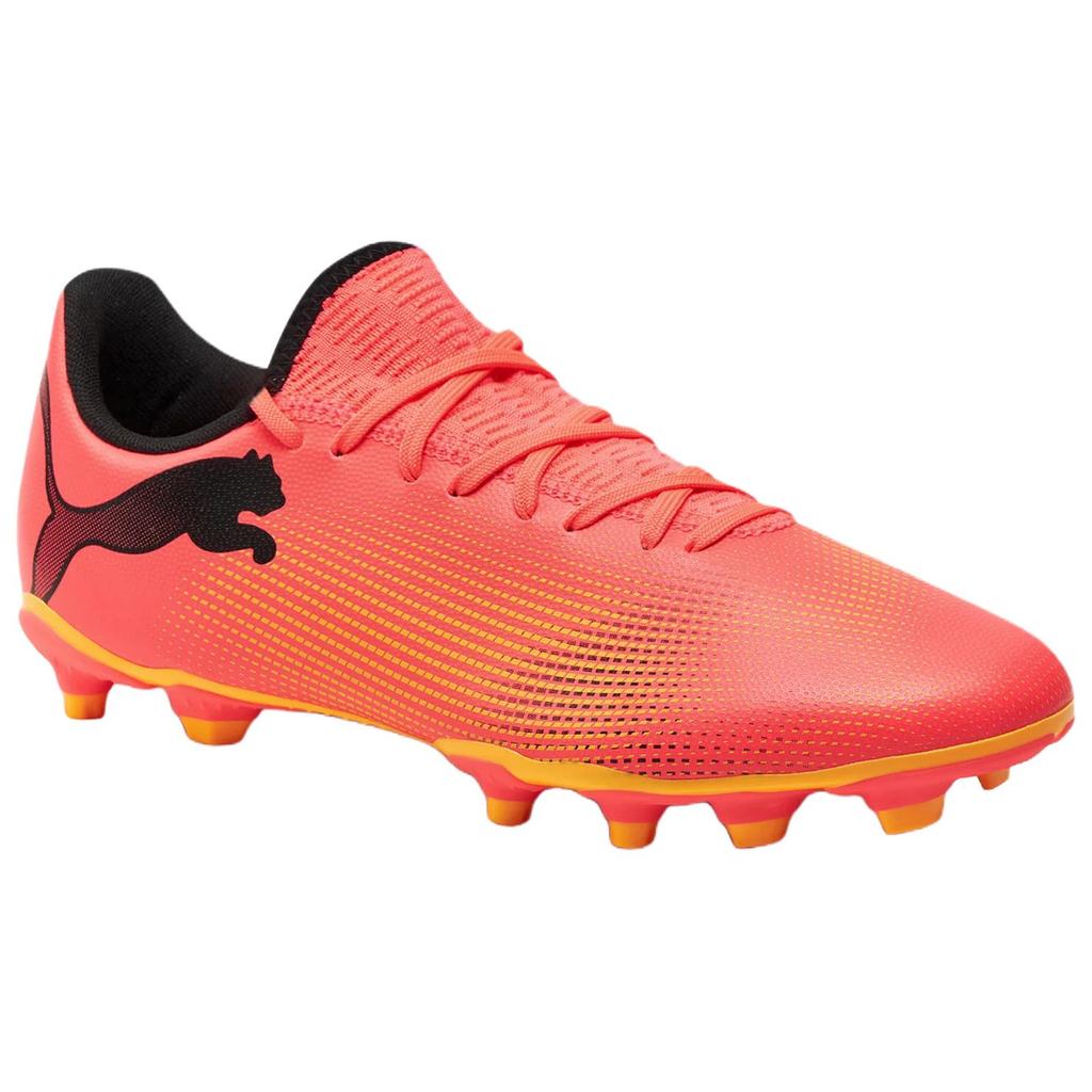 Puma Future 7 Play FG AG Forever Faster Pack Men Sneakers Pink Sunset-Glow Black-Sun-Stream 107723-03