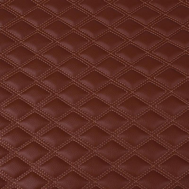 Künstliches PU 100x155cm Dickes Ledergewebe für Polstermöbel Auto Boden Hintergrundwand Schiebetür Dekor Kunstleder