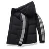 Winter Three-stripe American Cotton Jacket for Men Everyday and Versatile Thickened Cotton Jacket Top