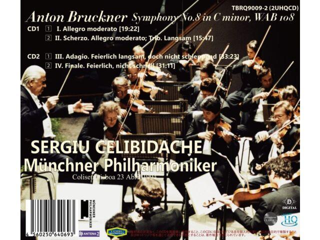 [UHQCD] Bruckner Symphony No.8 Limited Edition Celibidache Munchner TBRQ-9009