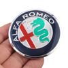 For Alfa Romeo Car Wheel Hub Center Cap Metal Emblem Stickers For Alfa Romeo Giulietta GT 159 147 156 Mito Brera Giulia F1 Stelv