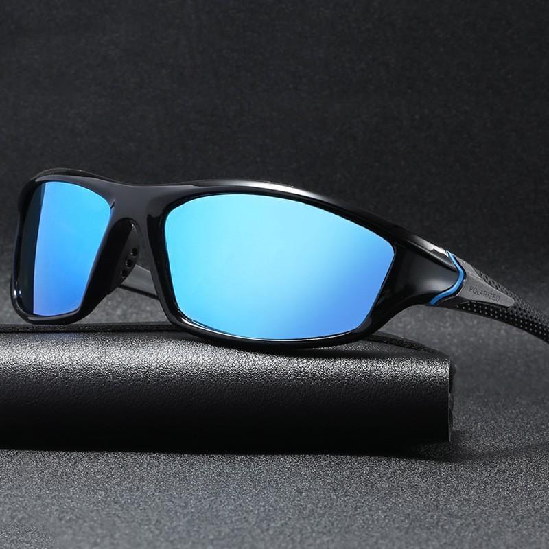 D120 Polarized Sports Sunglasses: Colorful Windproof Glasses for Men, Ideal for Cycling and Mountaineering In European and American Styles.