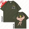 Johnny Bravo Fitness Graphic Shirt Retro Unisex Cotton Funny Teeshirt Casual Wear Birthday Present 80s 90s Hipster Adult Tops