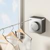 Retractable Stainless Steel Clothesline Indoor Balcony Window Bathroom Hotel No Drill Installation