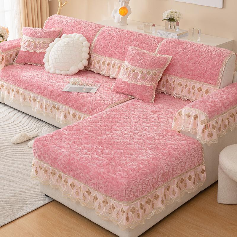 Sofa Cover Cloth High Sense Four Seasons Universal Non-Slip Sofa Cover Full Covered One Piece Simple All-Inclusive Sofa Cover