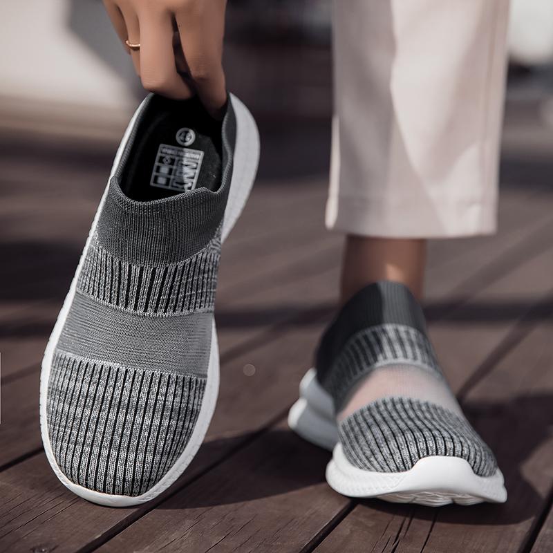 Slip-On Open Back Sandals for Men and Women - Breathable Mesh Summer Slide Shoes with Flat Sole, Lightweight Outdoor Casual Wear