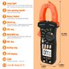 Bluetooth Clamp Multimeter,  7200APP Voltage & Capacitance Tester, 6000 Counts True RMS Multimeter, Auto-Ranging Ohmmeter