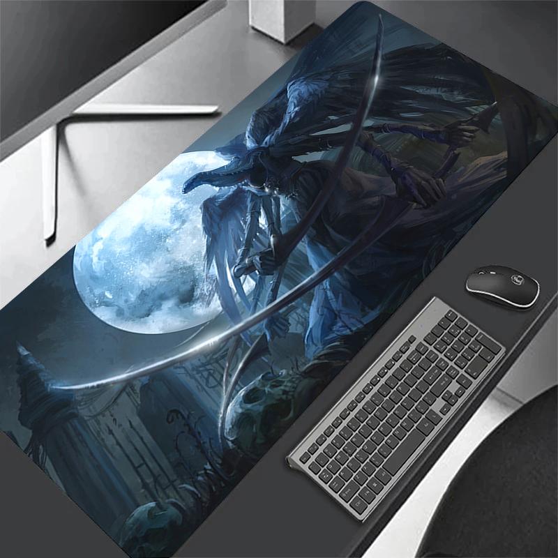 XXL Computer Anime Bloodborne Gamer XL Desk Mat Large Size Gaming Mousepad PC Keyboard Carpet Overlock Table Mouse Pad x