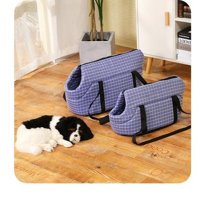 Tragetasche für Hunde und Katzen, 4 Farben, klassischer Stil, weiche Tasche für Hunde und Katzen, weiche Tragetasche für kleine und mittelgroße Hunde