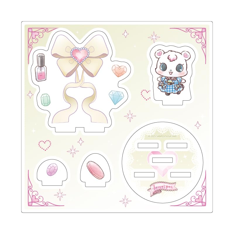 Jewelpet 10 Лабра [Графическая иллюстрация] Акриловая подставка