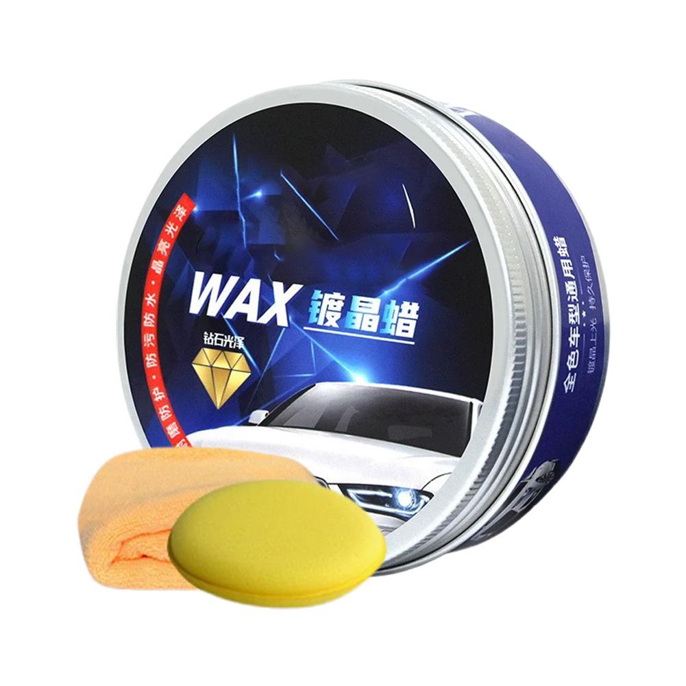 

250ml Black white Crystal Premium Car Wax Reflective Shine Gloss With Long-Lasting Protection Detail Polishing Paint Scratches