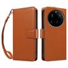 For Xiaomi 15 Ultra Case RFID Blocking Leather Wallet Flip Phone Cover with Wrist Strap