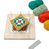 ABBY-1 SET Knitting Blocking Board Crochet Blocking Boards For Knitting With Rod Pins And Needles