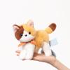 Bow Standing Adorable Cat Plush Toy For Children Birthday Present Collection And