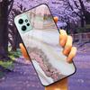 For Xiaomi Redmi Note 12 4G 2023 Case Tempered Glass Starry Marble Hard Back Protective Cover for Redmi NOTE 12 Note12 4G Global