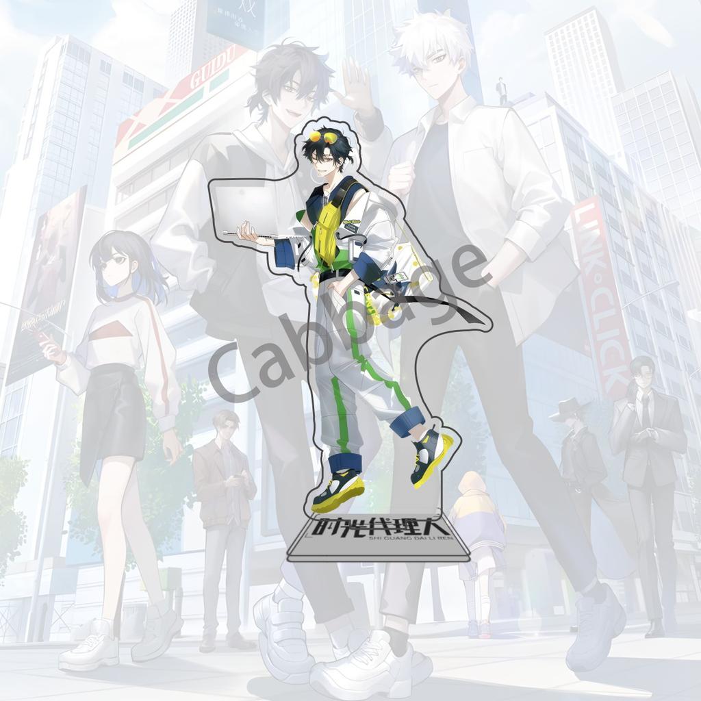 Anime Link Click 15cm acrylic stand figure Charles Lucas Jo standing model desktop bookshelf decoration fan collection gift