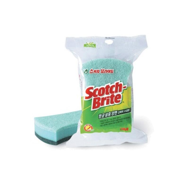 3M Scotch-Brite Triple-Sided Multipurpose Scrub MD 100DB [00193994]
