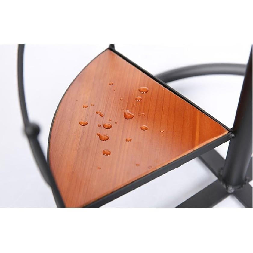 Decor Stair Shape Spiral Plant Stand for Holds 8-Flower Pot, Flower Pot Holder Planter Organizer Shelf, Multiple Rack Wrought Iron Plant Shelf for