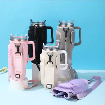 Baby Bottle, Water Bottle Tote Bag, Mommy Bag, Water Bottle Holder, Adjustable Shoulder Strap, Portable for Outdoor Travel