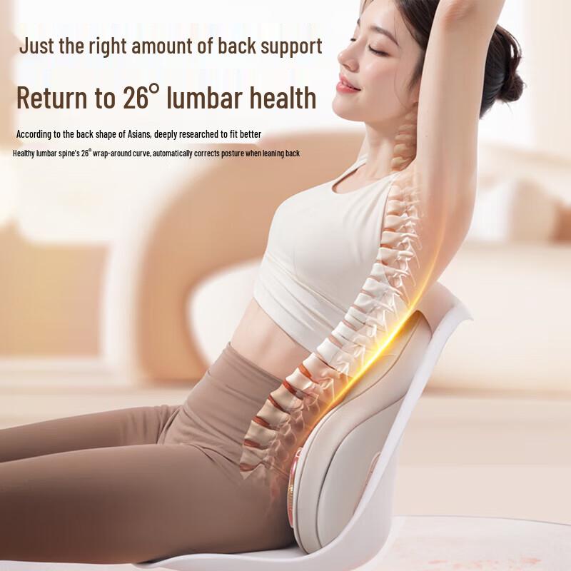 Auxiliary Lumbar & Neck Massage Cushion