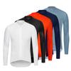YKYWBIKE New Men Long Sleeve Cycling Tops MTB Road Jackets Bike Jersey Shirt Zip Pocket Cycling Jacket Jersey