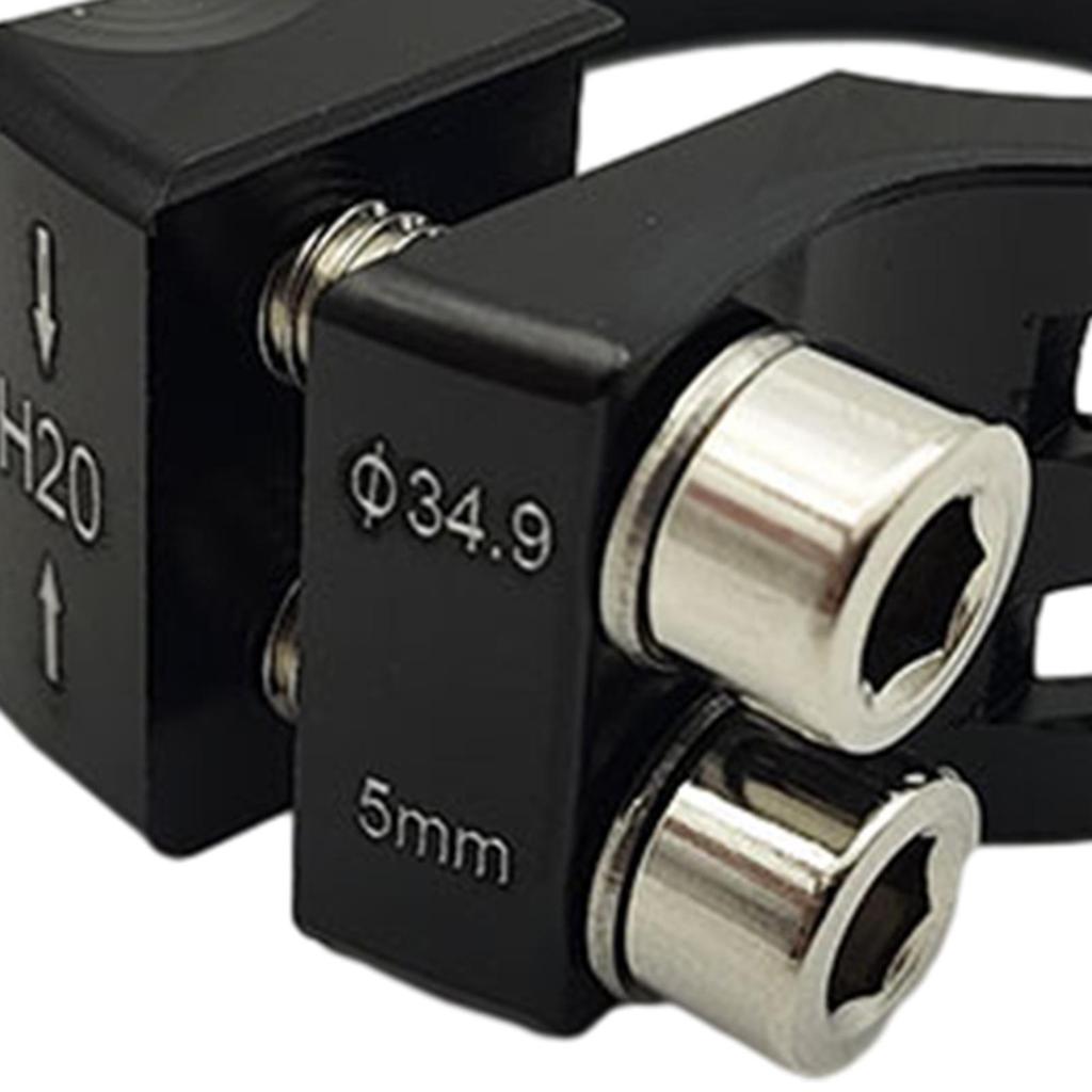 Bike Seat Post Clamp, Bicycle Tube Clip Clamp for Road Cycling BMX