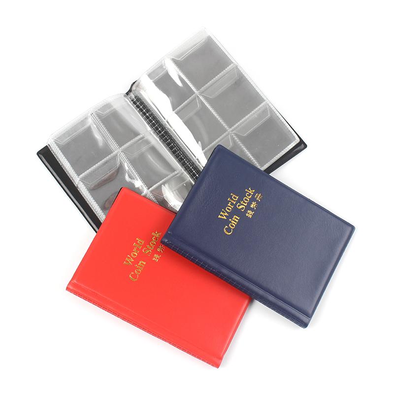 60 kapes Album na sbírku mincí Mini sáček na uložení penny Sběratelský organizér na peníze Dárky Albový držák na mince