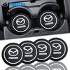 2x Auto-Getränkeuntersetzer Silikon-Anti-Rutsch-Pad Auto-Styling Zubehör für Mazda 3 CX3 CX4 CX5 CX7 CX8 CX9 CX30 RX7 Atenza Axela Zubehör