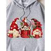 Stylish Hoodie With Cute Dwarf Printing