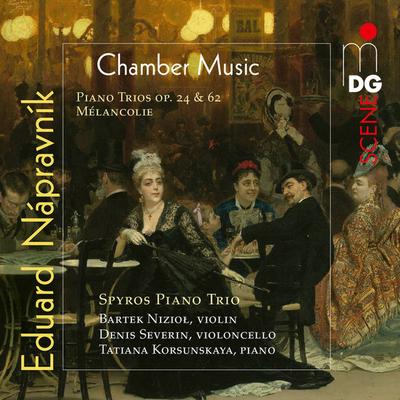 CD EDUARD NÁPRAVNÍK, SPYROS PIANO TRIO - Piano Trios Op. 24 & 62; Mélancolie MDG90319966 MDG Scene 2017 Germany Classical Used